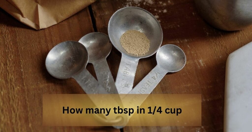 How many tbsp in 1/4 cup? Cooking Essentials