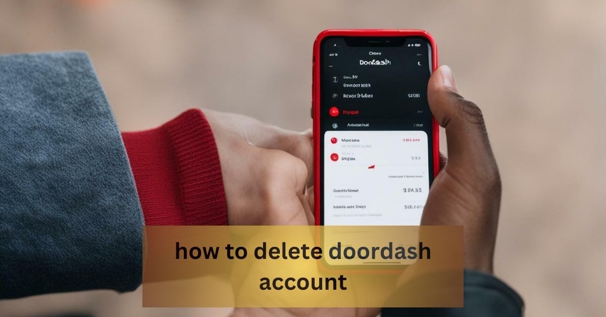 how to delete doordash account