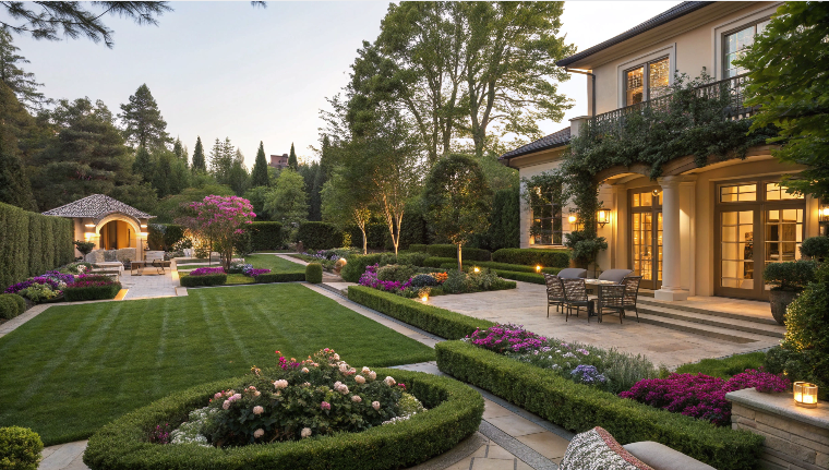 How Can Professional Garden Design Enhance a Luxury Outdoor Space